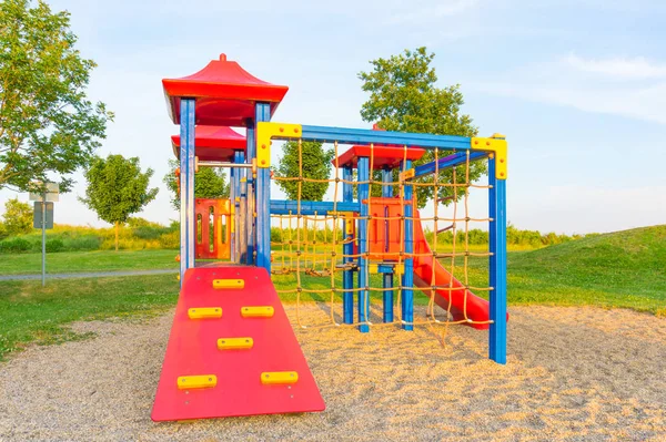 Playground in the street — Stock Photo, Image
