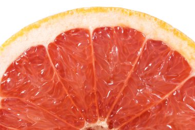 bir kesim içinde taze greyfurt