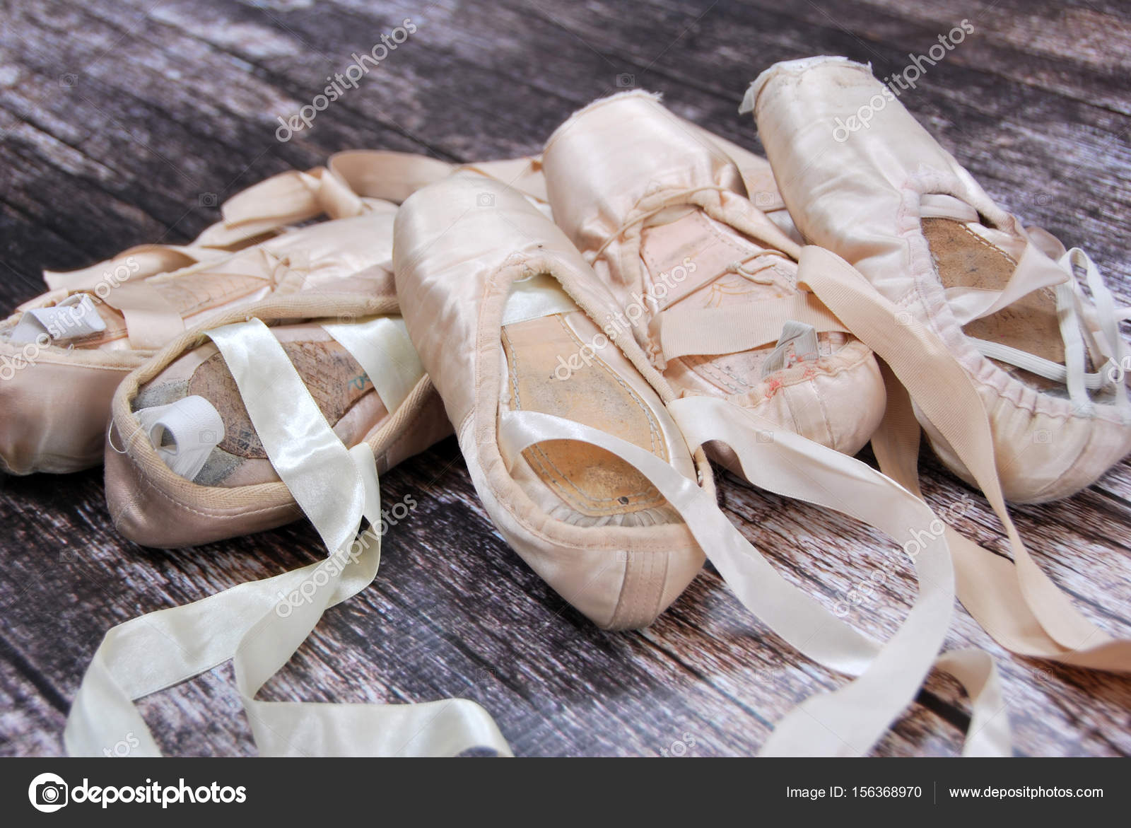 old ballet shoes
