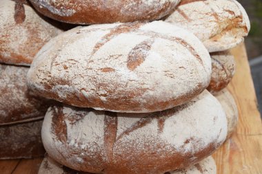 Taze somun somun büyük Piramidi