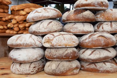 Taze somun somun büyük Piramidi