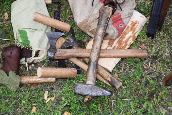 Gereedschap van de beeldhouwer — Stockfoto