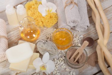 yüz ve göğüs arası ev Spa için çikolata maskesi