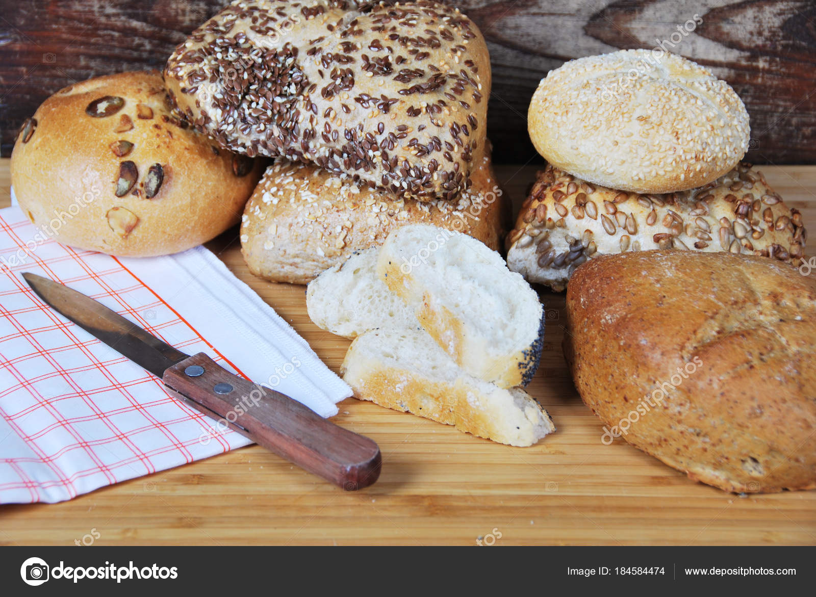 Булочки с семечками подсолнечника и тыквы 8