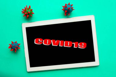 Kelime COVID19 tablette. COVID19 kavramı