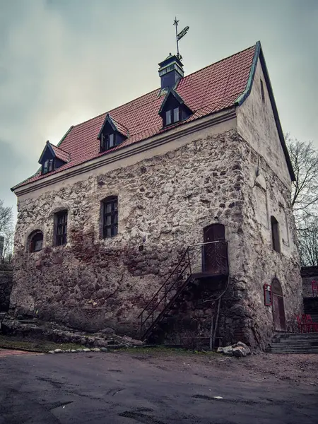 Old House Vyborg Russia — Stock Photo, Image
