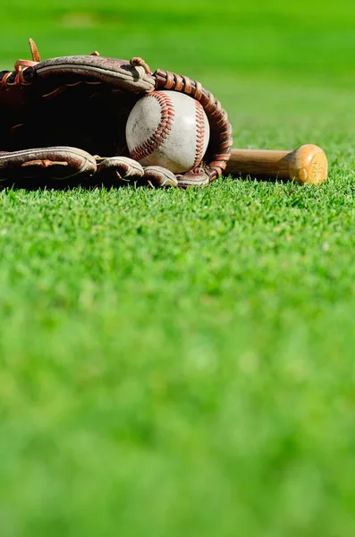 Es ist Baseball-Zeit — Stockfoto