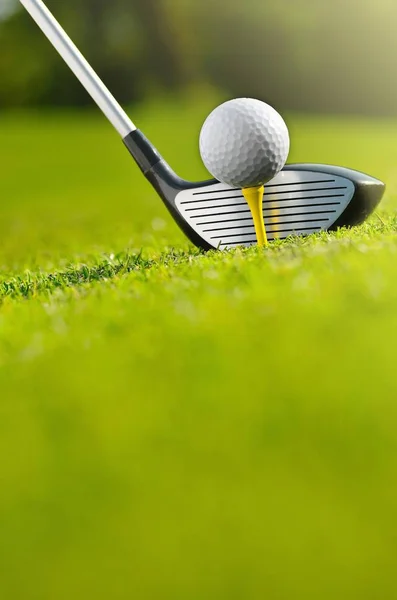 Давайте гольф — стокове фото