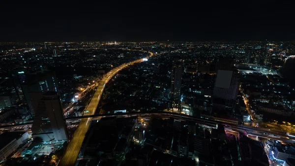 Vita notturna a Bangkok City, Thailandia — Foto Stock