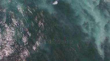 Mavi okyanusun hava waterscape
