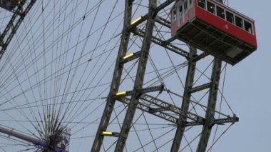 Dönme dolap sıfırdan, Viyana, Avusturya görünümünü