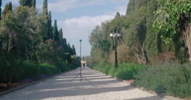 360 derece Bahai bahçelerde av video. Acre, İsrail