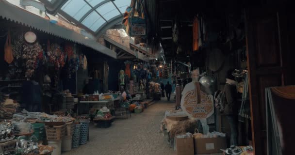 Gamla staden marknaden i Acre, Israel — Stockvideo