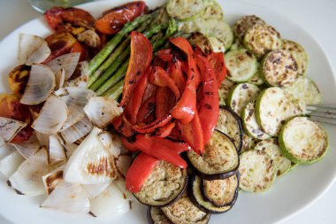 Farklı sebze ızgara