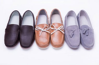 Bir çocuk için farklı mokasen