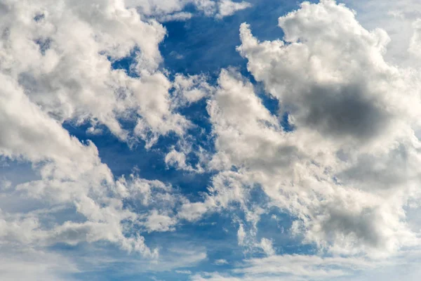 White clouds in the blue sky. Royalty Free Stock Photos