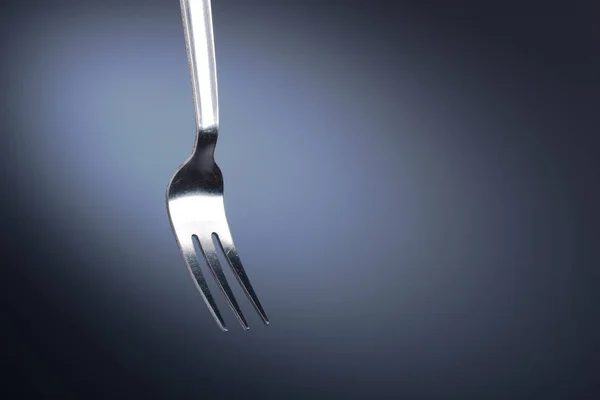 Fork in white background — Stock Photo, Image