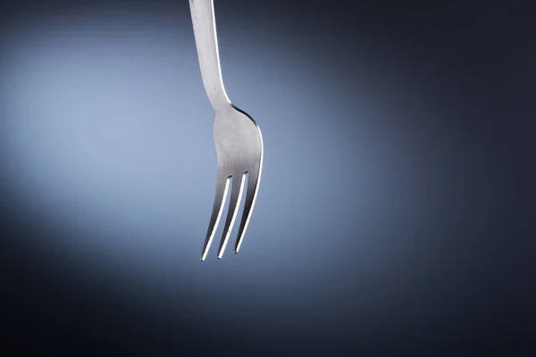 Fork in white background — Stock Photo, Image