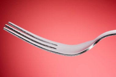 Kırmızı arka plan, yatay çatal