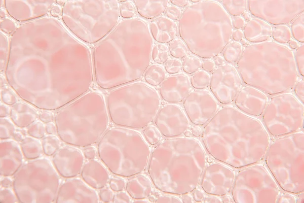 Pink Bubbles texture in close up