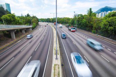 Hong Kong kentsel otoyol trafik