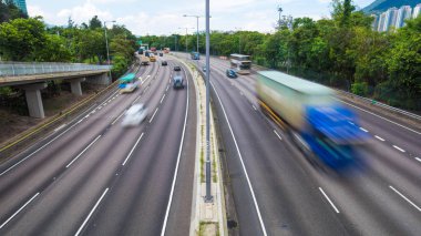Hong Kong kentsel otoyol trafik