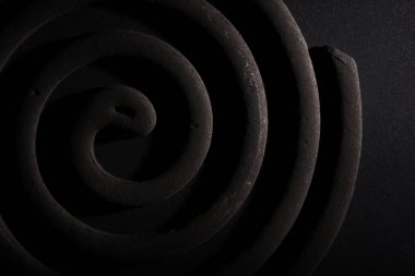 Sivrisinek bobinleri siyah arka plan