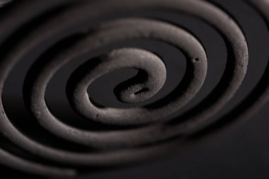 Sivrisinek bobinleri siyah arka plan