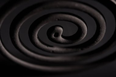 Sivrisinek bobinleri siyah arka plan