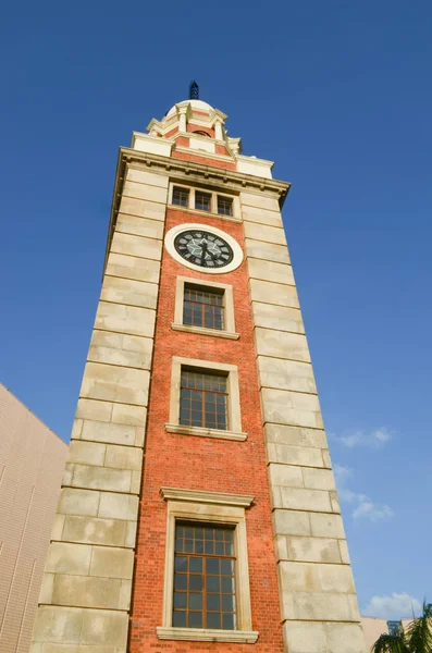 Hong Kong Clock Tower Stock Image