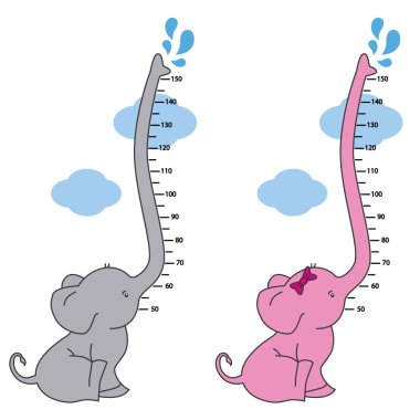 meter wall elephant clipart
