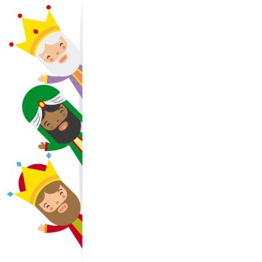 three kings of orient clipart
