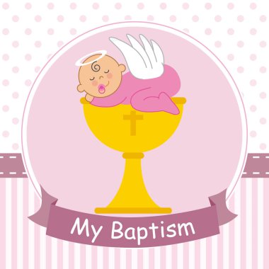 Bebek bir calyx üstüne uyku