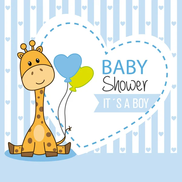 Baby-Shower — Stockvektor