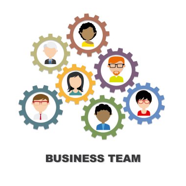 Takım çalışması iş kavramı