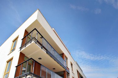 Modern apartmanlar dış