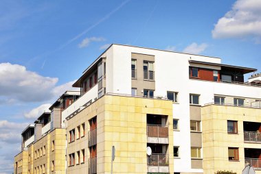 Modern apartmanlar dış