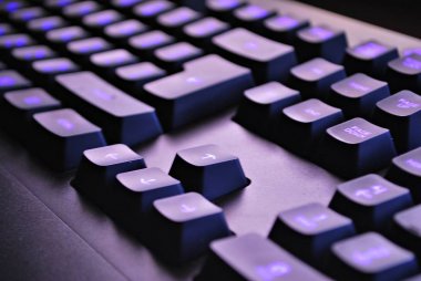 Parmak manifatura, bilgisayar klavyesindeki kapat