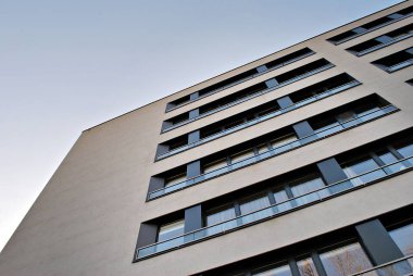 Modern apartmanlar dış