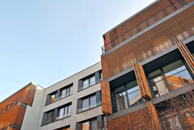 Modern apartmanlar dış