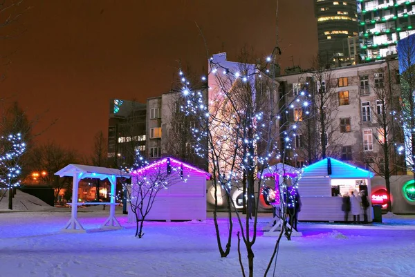 soyut şehir ışıkları.