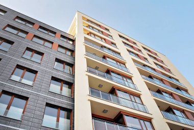 Modern apartmanlar dış