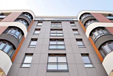 Modern apartmanlar dış