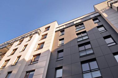 Modern apartmanlar dış