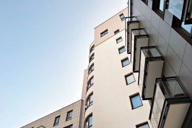 Modern apartmanlar dış