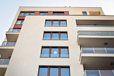 Modern apartmanlar dış