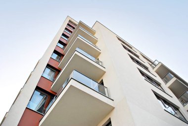 Modern apartmanlar dış