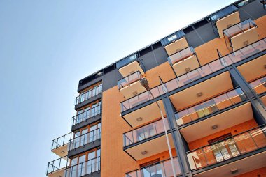 Modern apartmanlar dış