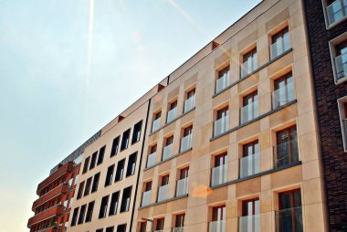 Modern apartmanlar dış