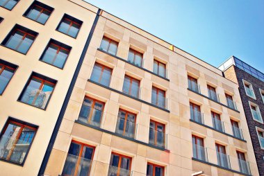 Modern apartmanlar dış